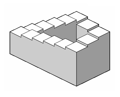 Quelques exemples d illusions d optique stairs.jpg