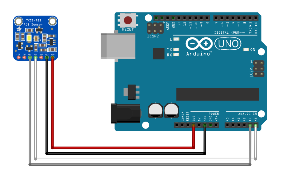 Item-RGB Color Sensor TCS3472