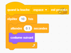 Cr er le jeu Flappy Bird sur Scratch Battement des ailes.png