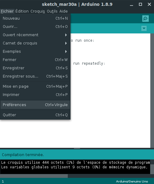Fabriquer un Objet Connecté arduino preferences.png