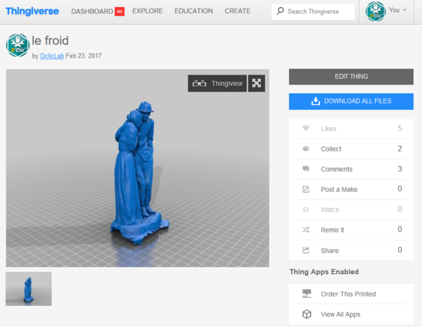 Scan 3D Party - Numériser le patrimoine de sa ville Screenshot 2019-01-03 le froid by DclicLab.png