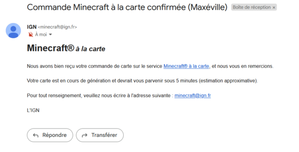 Tutoriel de course SuperTuxKart depuis minetest IGNminecraftMailCommande.png