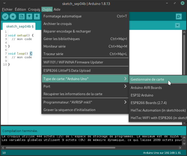 Importer de nouvelles cartes dans l interface Arduino Capture d cran du 2020-09-04 12-07-34.png